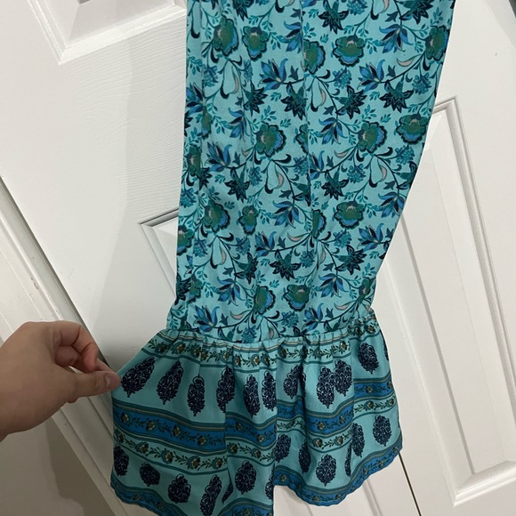 Blue Summer Off the Shoulder Jumper - Picture 5 of 6